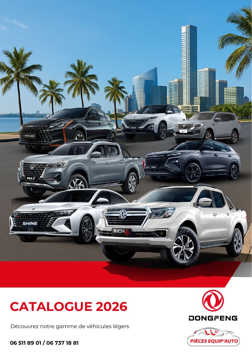 Page 1 du catalogue Véhicules légers Dongfeng